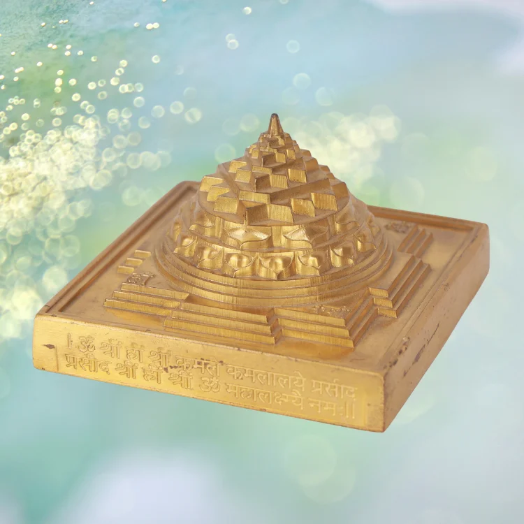 Pure Brass Meru Shri Yantra